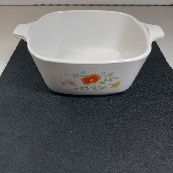 Corningware Wildflower P-43-B 23/4 cup Cottagecore Countrycore Grandmacore